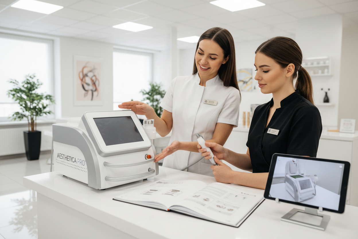 エステマシン導入後のアフターフォロー